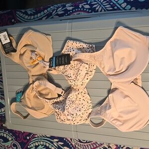 Set Of 3 34DD Bali bras